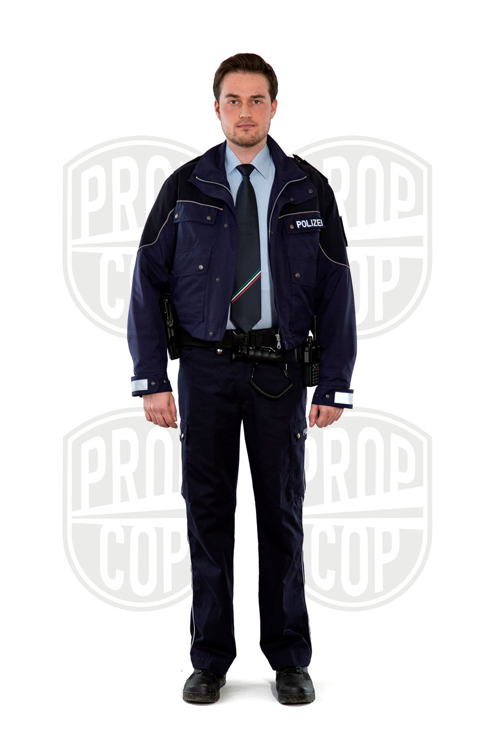 Polizeiuniform NRW mit Krawatte