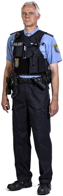 Polizeiuniform Hessen